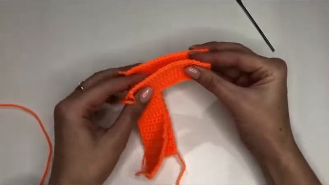 Вязаная крючком буква Г русского алфавита. Вязаный алфавит крючком. Бесплатный МК. смотреть онлайн