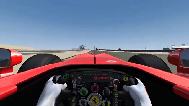 Ferrari F150 at Bahrain [rFactor]