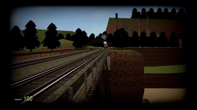 Gmod BNSF train build смотреть онлайн