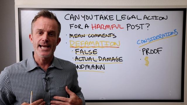 Can You SUE for BAD Comments on YouTube? | LAWYER ANSWERS by Ian Corzine смотреть онлайн