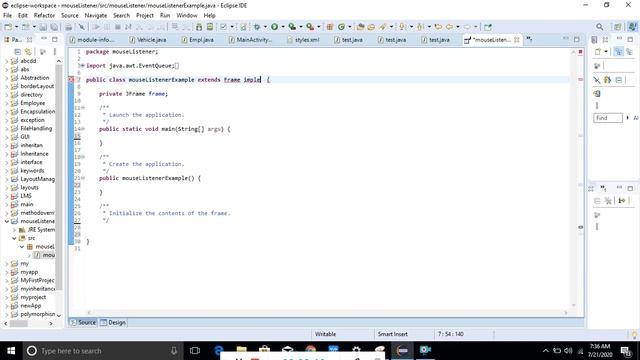 Event Classes in urdu Lecture#19 смотреть онлайн