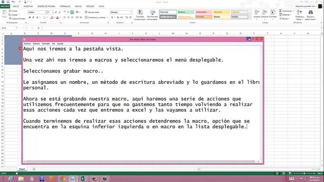 Office 2013 Excel, como grabar una macro смотреть онлайн