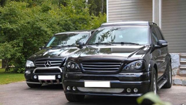 Tuning Mercedes Benz ML W163 смотреть онлайн