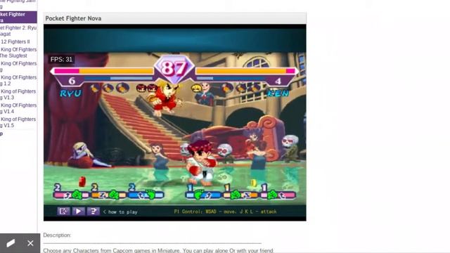 Pocket Fighter Nova - Fighting Games Center part 1 смотреть онлайн