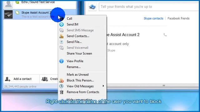 How to Delete or Block Users in Skype смотреть онлайн