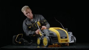 Как собрать электрический скарификатор-аэратор Huter ESA-2000