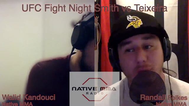 UFC Fight Night Smith vs Teixeira смотреть онлайн