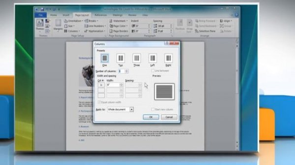 How to Make a Tri-Fold Brochure in Microsoft® Word