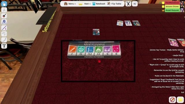 Tabletop Simulator Mod Review Episode 6: Anime Top Trumps -Waifu Battle Edition- смотреть онлайн