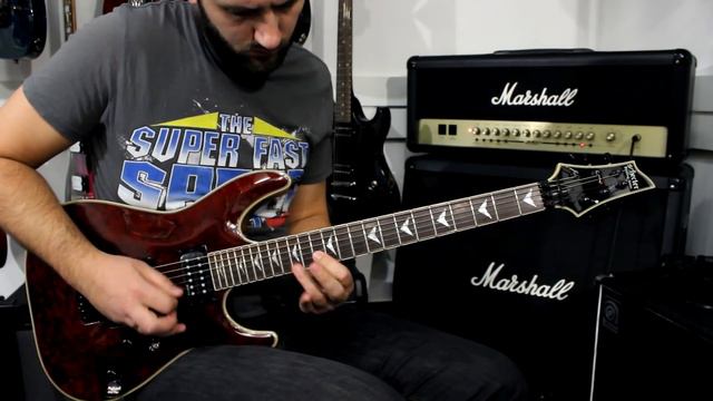 SCHECTER OMEN FR EXTREME BCH - Demo Guitar смотреть онлайн
