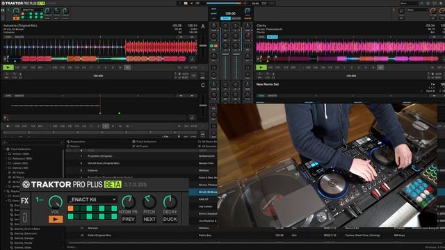 Traktor Pro Plus 3.7 Pattern Player New Kits | DJ Tech Demo смотреть онлайн