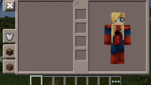Minecraft PE - Spider Girl Skin Costume + Download смотреть онлайн