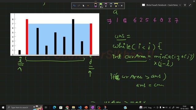 Container With Most Water - LeetCode | C++ | Java | Python | To the Point Explanation смотреть онлайн