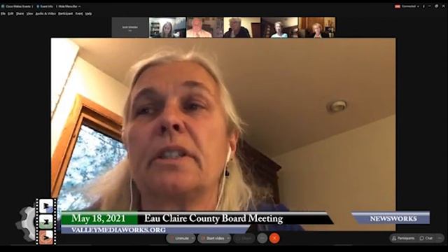 Eau Claire County Board Meeting - May 18, 2021 смотреть онлайн
