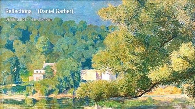 59 Drawings and Paintings by Daniel Garber: A Stunning Collection (HD)(Part 2) смотреть онлайн