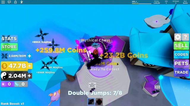 Топ способ нафармить chi в roblox ninja legends смотреть онлайн