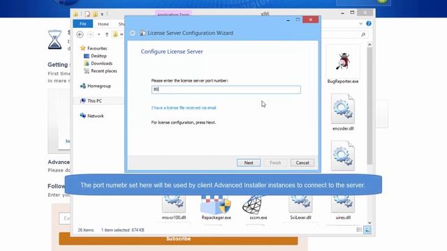 Register Advanced Installer with a floating license server смотреть онлайн