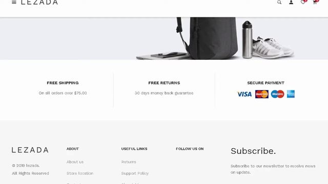 Lezada - Multipurpose eCommerce Bootstrap 4 Template | Themeforest Templates смотреть онлайн