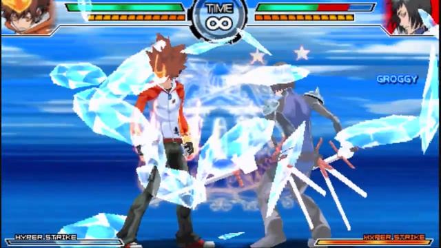 Katekyo Hitman Reborn: Battle Arena 2 - Tsuna's throws and Hyper Strikes смотреть онлайн