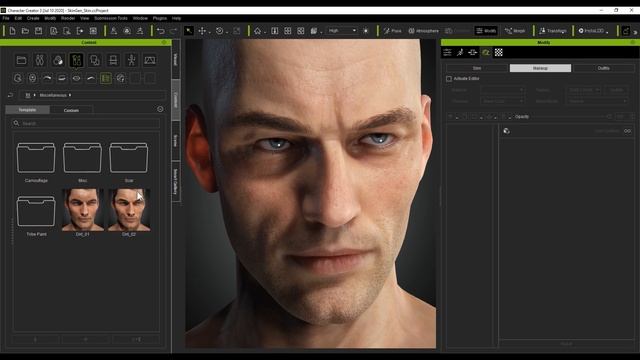 Character Creator 3 Tutorial - Quick Intro to SkinGen смотреть онлайн