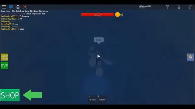 (ROBLOX) New Rainbow Sword In Ninja Simulator 2018 смотреть онлайн