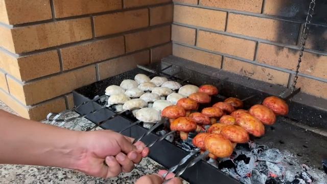 Шампиньоны на мангале. Два проверенные маринада. Это БОМБА. смотреть онлайн