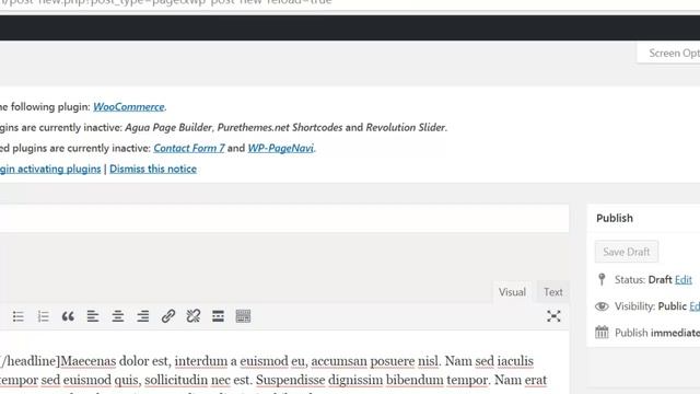 6. Creating Pages Using ShortCodes