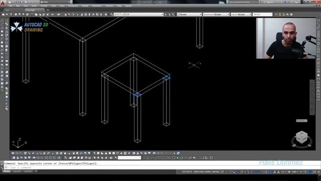 AutoCAD 3D Masa Modelleme - 3D Chair and AutoCAD 3D Table (Basic) смотреть онлайн