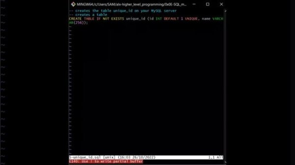 0x0D. SQL - Introduction | ALX complete Project Solution (Download source file below ??)