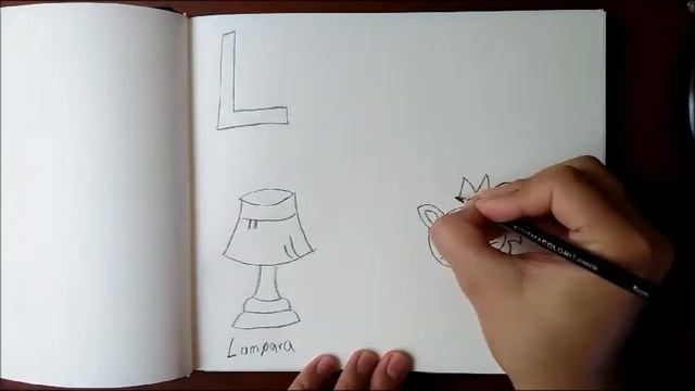 Dibujos Con La L Paso A Paso Y MUY FACIL