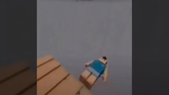 Roblox Guy Falling down slowly with Roblox Horror sound смотреть онлайн
