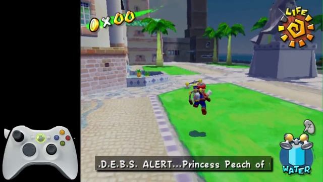 Super Mario Sunshine - Spinjumps tutorial смотреть онлайн