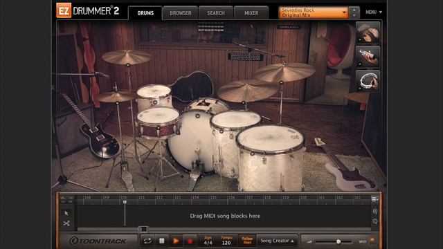 Toontrack EZDrummer 2 Seventies Rock EZX Best Sound Demo Experience Buy This Awesomeness!!!
