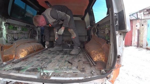 Готовлю БУСИК Под Полный Перекрас Mazda Bongo Friendee ЖЕСТЬ