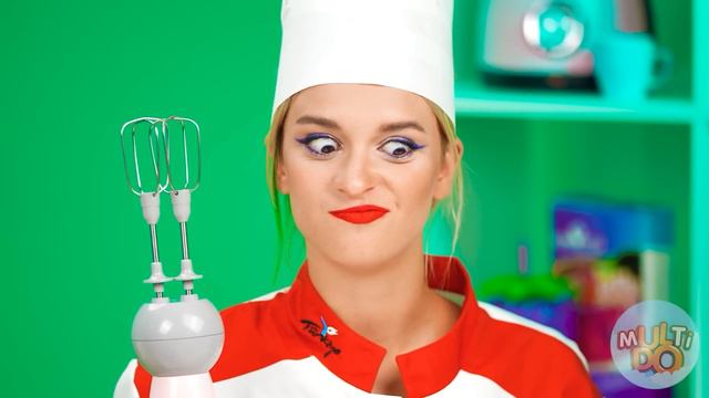 Reto De Cocina Yo vs Abuela #1 | Simples trucos y herramientas de cocina secretas de Multi DO смотреть онлайн