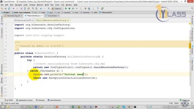 Bài 15: Đối tượng SessionFactory và xây dựng lớp HibernateUtil khởi tạo SessionFactory смотреть онлайн