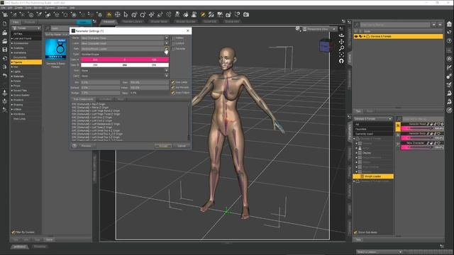 How To Create a Custom Genesis 8 Female Character in Daz Studio смотреть онлайн