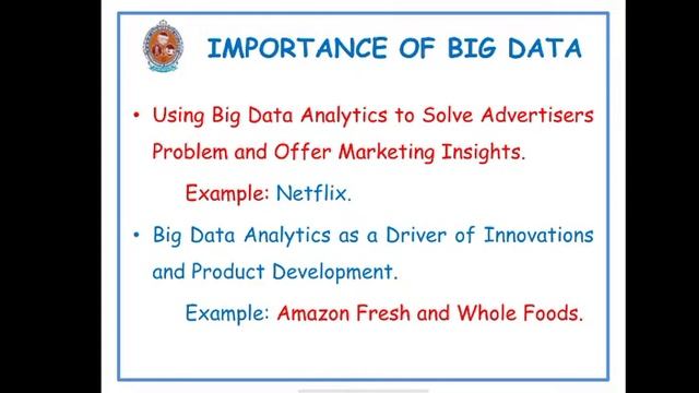 Importance of Big Data смотреть онлайн