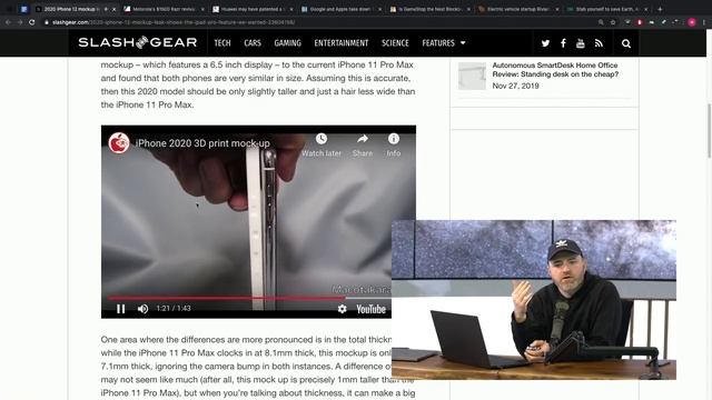 IPhone 12 Pro Mockup Emerges