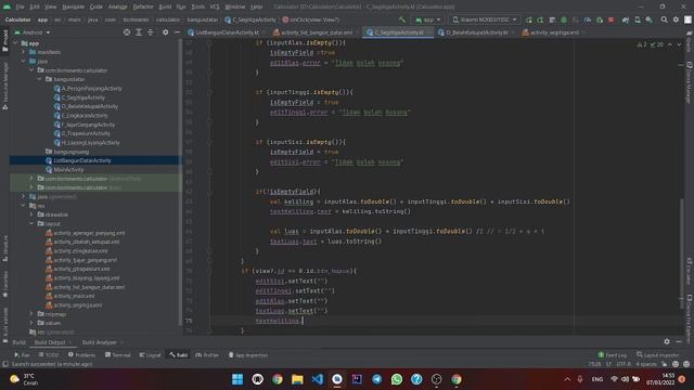 Tutorial Make Calculator Bangun Ruang dan Bangun Datar with Kotlin part 2 | ENGLISH смотреть онлайн