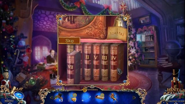 Christmas Stories 3: Hans Christian Andersen's Tin Soldier Walkthrough [Chapter 3: The Library] смотреть онлайн
