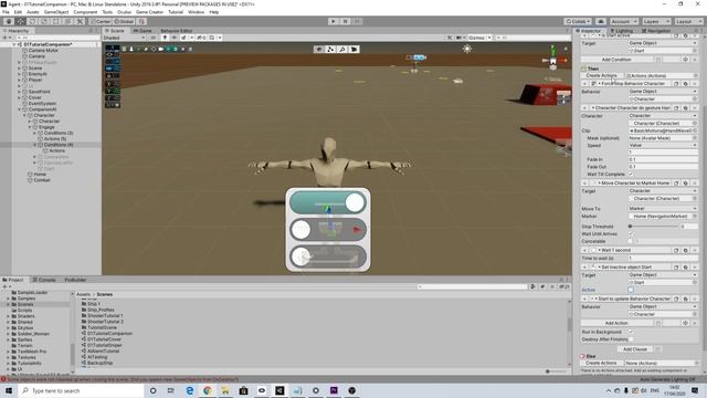 Unity Game Creator Tutorial - Companion AI смотреть онлайн