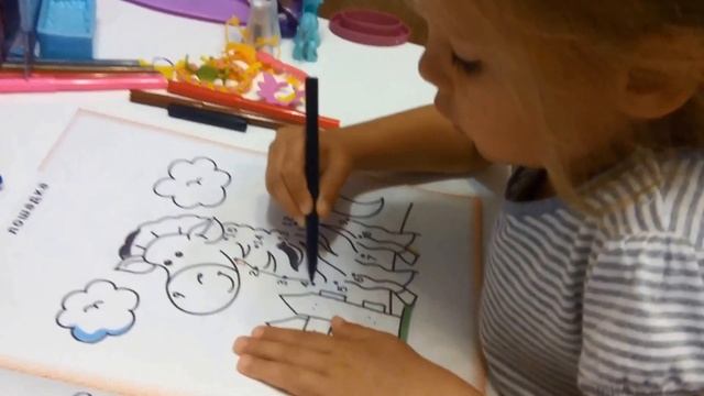 Рисуем по точкам (Видео для детей) смотреть онлайн