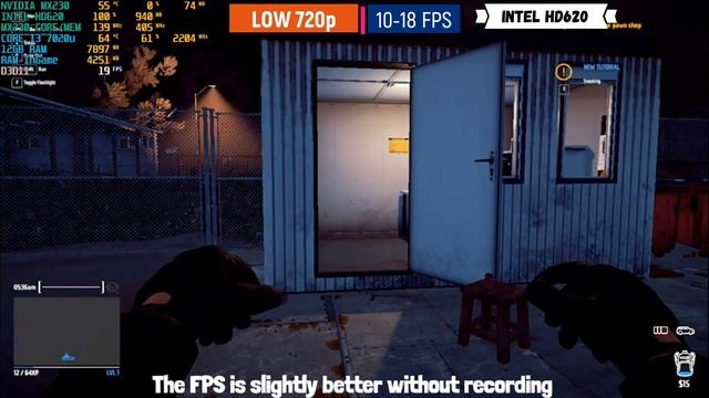 Thief Simulator on Nvidia MX230 (12GB RAM | Core i3 7020u | Intel HD620) смотреть онлайн