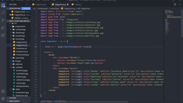 How to build a website using React with animations(GSAP) | Part 7 смотреть онлайн