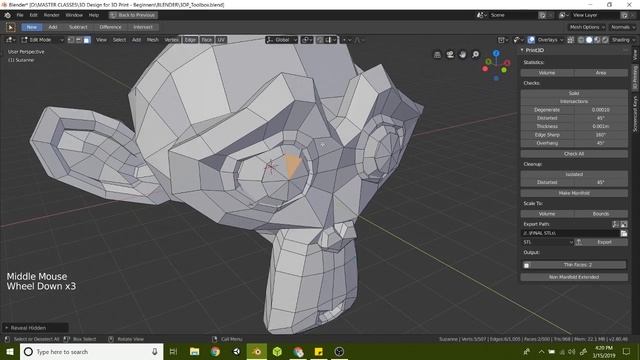 3D Printing Tool Box - Blender 2.8 Add On Overview - 3D Design For 3D Print