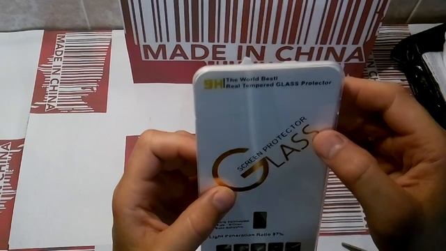 Посылка из Китая.Закалённое стекло для Homtom HT3 смотреть онлайн