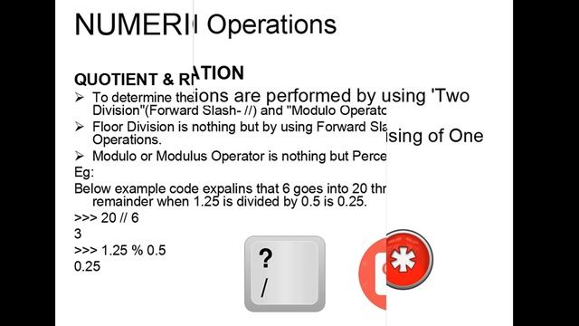 Python Programming - Numerical Operations and Float Function смотреть онлайн