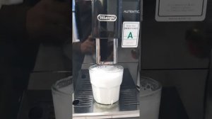 Delonghi Autentica  Приготовления капучино в домашних условиях