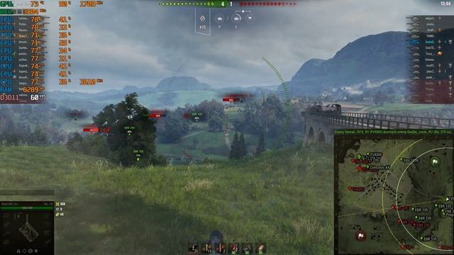 World of Tanks 1.4 Public Test Multi Rendering смотреть онлайн